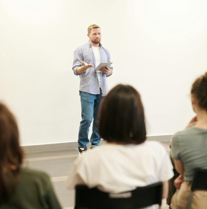 Speaking in class