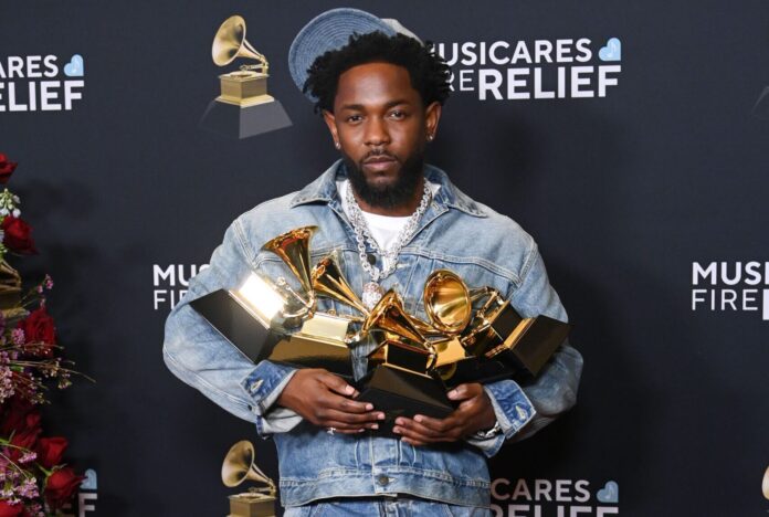 Kendrick Lamar - Record of the Year, Best R&B Performance, Best Rap Song, Best Music Video and Song of the Year at the 67th Annual Grammy Awards in February 2025